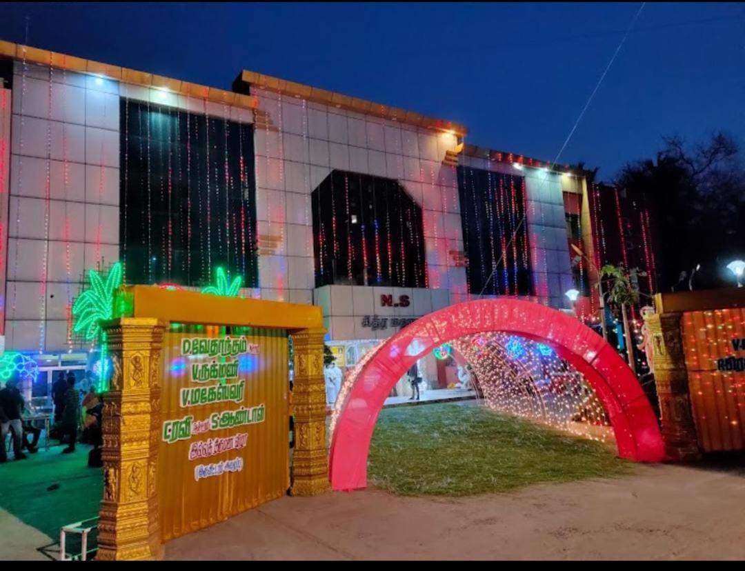 Ns Vijay Shesha Mahal Hotel Tiruvannamalai Bagian luar foto